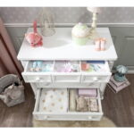 Παιδική συρταριέρα ROMANTIC  Λευκό χρώμα  RO-1201  90x49x88εκ. Cilek - Image 8