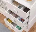 Βρεφική πολυμορφική κούνια BABY COTTON with Telescopic Rail  Λευκό χρώμα  CO-1015  80x180εκ.  Cilek - Image 7