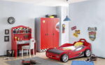 Κρεβάτι Αυτοκίνητο GT-1304  Κόκκινο χρώμα  90x190cm Cilek - Image 5