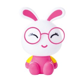 Παιδικό επιτραπέζιο φωτιστικό  ''ΛΑΓΟΥΔΑΚΙ  ΡΟΖ''  21,6x16x31,6εκ.  ACA  