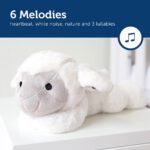 Βρεφικό Αρνάκι Liz  με χτύπους  καρδιάς και λευκούς ήχους ZA-LIZ-01 Zazu - Image 29