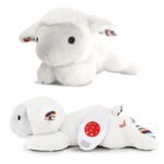 Βρεφικό Αρνάκι Liz  με χτύπους  καρδιάς και λευκούς ήχους ZA-LIZ-01 Zazu - Image 13