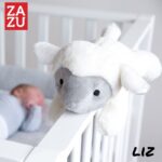 Βρεφικό Αρνάκι Liz  με χτύπους  καρδιάς και λευκούς ήχους ZA-LIZ-01 Zazu - Image 16