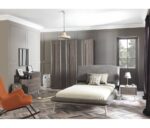 Ντουλάπα  5φυλλη  VENUS  Μελαμίνη Μαύρο χρώμα  55005  177x61x205εκ.  Kupa - Image 3