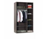 Ντουλάπα  3φυλλη  VENUS  Μελαμίνη 55003  122x61x205εκ.  Kupa - Image 2