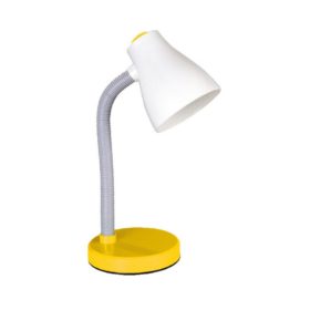 Φωτιστικό γραφείου  Office Luminairies  με σπιράλ  Κίτρινο & Λευκό SF1211Y  ACA