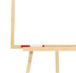 Ξύλινο καβαλέτο διπλής όψης  56x43x105εκ. JEUJURA - Image 2