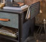 Παιδικό κομοδίνο DARK METAL Μαύρο & Γκρι χρώμα  DM-1601 Cilek - Image 3