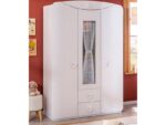 Βρεφική ντουλάπα 3φυλλη  BABY COTTON  Λευκό χρώμα  CO-1003  133x53x201εκ. Cilek - Image 5