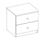 Παιδικό κομοδίνο MOCHA  MO-1601 47x42x47εκ. Cilek - Image 7