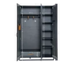 Ντουλάπα 3φυλλη DARK METAL Μαύρο & Γκρι χρώμα  DM-1002 Cilek - Image 10