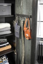 Ντουλάπα 3φυλλη DARK METAL Μαύρο & Γκρι χρώμα  DM-1002 Cilek - Image 7