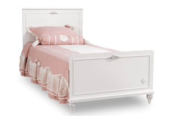 Κρεβάτι ROMANTICA Λευκό χρώμα