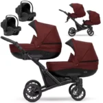 Πολυκαρότσι Διδύμων  3 σε 1 BOOSTER Bordeaux Kunert