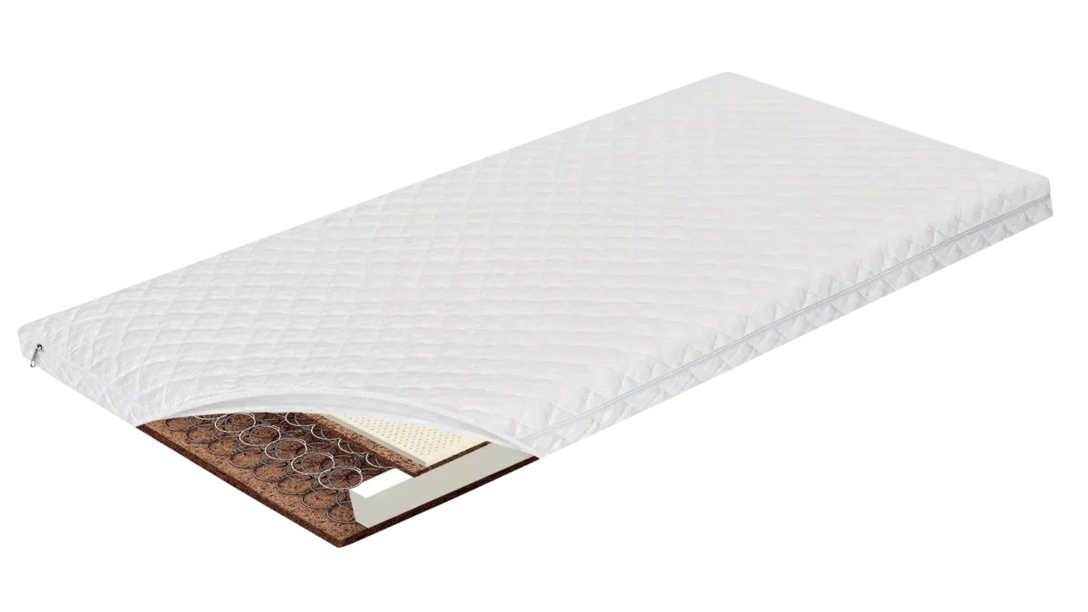 Βρεφικό στρώμα  Εκάτη με Ύφασμα Ζακάρ Βαμβακερό  80x130x15cm  Greco Strom - Image 3