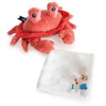 Πανάκι παρηγοριάς ''Κάβουρας''  19 cm  DC3652 Doudou et Compagnie - Image 2