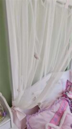 Κουρτίνες ουρανού  RUSTIC WHITE  RU-5004  Cilek - Image 3