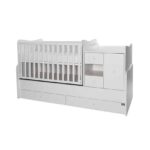 Πολυμορφικό βρεφικό κρεβάτι Mini Max  White  10150500024A Lorelli - Image 3