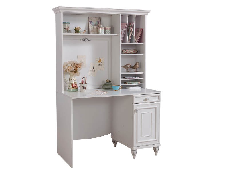 Σύνθεση γραφείου ROMANTICA Λευκό χρώμα