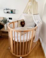 Πολυμορφικό Κρεβάτι Smart Bed Oval 9 σε 1 Natural Ingvart.