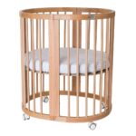 Πολυμορφικό Κρεβάτι Smart Bed Oval 9 σε 1 Natural Ingvart