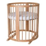 Πολυμορφικό Κρεβάτι Smart Bed Oval 9 in 1 Natural Ingvart, ξύλινο