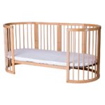 Πολυμορφικό Κρεβάτι Smart Bed Oval 9 in 1 Natural Ingvart.