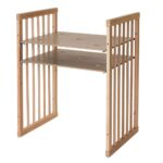 Πολυμορφικό Κρεβάτι Smart Bed Oval 9 σε 1 Natural Ingvart ξύλινο