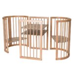 Πολυμορφικό Κρεβάτι Smart Bed Oval 9 σε 1 Natural Ingvart