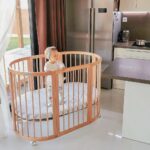 Πολυμορφικό Κρεβάτι Smart Bed Oval 9 σε 1 Natural Ingvart.