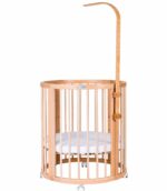 Πολυμορφικό Κρεβάτι Smart Bed Oval 9 in 1  Natural  Ingvart - Image 28