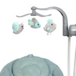 Βρεφικό ρηλάξ & κούνια TANGO 2 σε 1  Frosty Green Stars  10090072146 Lorelli Bertoni - Image 11