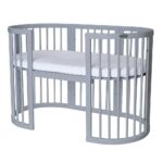 Πολυμορφικό κρεβάτι Smart Bed Oval 9 σε 1 γκρι Ingvart