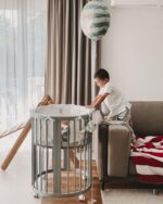 Πολυμορφικό Κρεβάτι Smart Bed Oval Ingvart γκρι: 9 σε 1