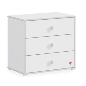 Παιδική συρταριέρα  MONTES WHITE  MW-1201 Cilek