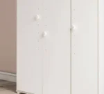 Παιδική Ντουλάπα 3φυλλη MONTES WHITE MW-1002 Cilek - Image 5