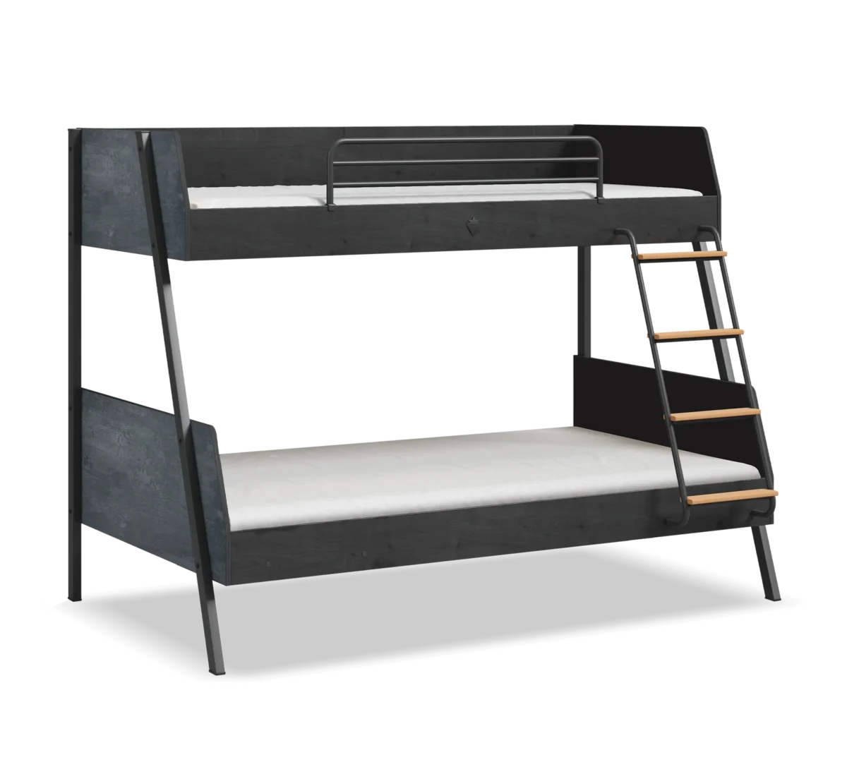 Παιδική κουκέτα DARK METAL DM-1403 Cilek: Μονό και ημίδιπλο κρεβάτι