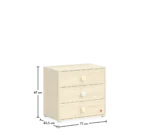 Παιδική συρταριέρα  MONTES NATURAL  MN-1201 Cilek - Image 4