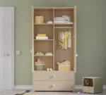 Παιδική Ντουλάπα 2φυλλη MONTES NATURAL MN-1001 Cilek - Image 3