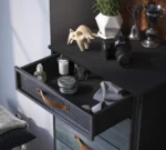 Παιδική συρταριέρα Μαύρο & Γκρι χρώμα DARK METAL  DM-1204 Cilek - Image 4