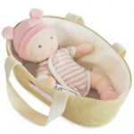 Υφασμάτινη κούκλα με Πορτ Μπεμπέ 28 cm  DC3624  Doudou et Compagnie