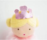 Υφασμάτινη κούκλα ''Πριγκίπισσα'' 30 cm  DC3400 Doudou et Compagnie - Image 3