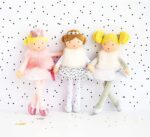 Υφασμάτινη κούκλα ''Πριγκίπισσα'' 30 cm  DC3400 Doudou et Compagnie - Image 4