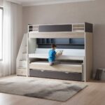 Κουκέτα New City 90x200cm Kupa: Μοντέρνα κουκέτα για παιδιά, ανθεκτική και πρακτική.