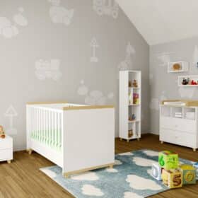 Βρεφικό Κρεβάτι  Δανάη 70x140cm  Asterias Bebe