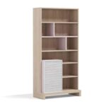 Βιβλιοθήκη Angel City 25416 85x39x170εκ. Kupa
