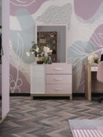 Καθρέπτης Angel City Μελαμίνη  25262  88x75εκ ύψος Kupa - Image 3