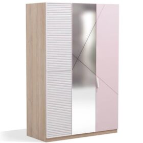 Ντουλάπα 3φυλλη Angel City 25421 133x63x205εκ. Kupa