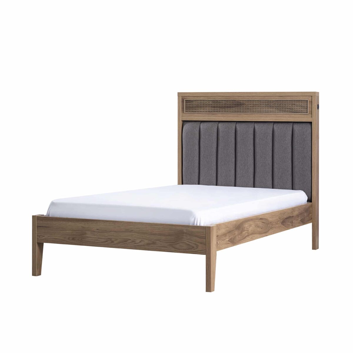 Κρεβάτι μονό TRIO USB Μελαμίνη 20202  100x200εκ.  Kupa - Image 2