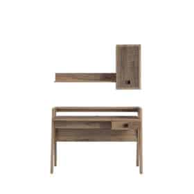 Σύνθεση γραφείου TRIO Μελαμίνη  20203/20213  Π126xΒ60xΥ89εκ. Kupa